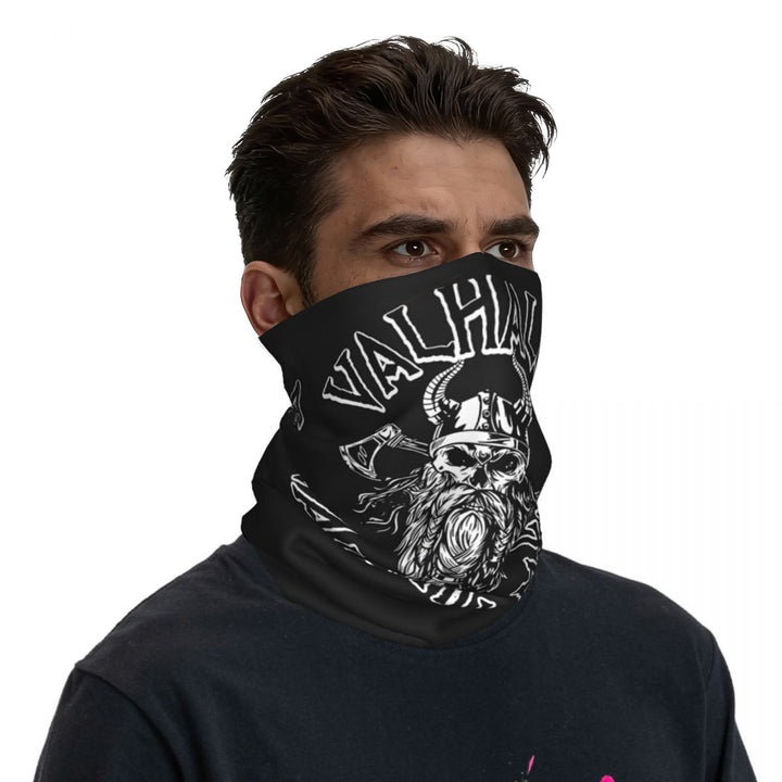 WorldNorse Viking Axe Skull Helm Face Mask & Neck Gaiter - image 4