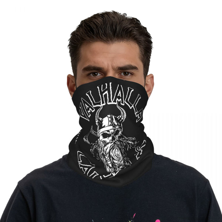 WorldNorse Viking Axe Skull Helm Face Mask & Neck Gaiter - image 2