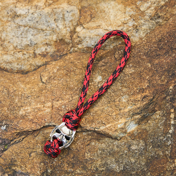 WorldNorse Macabre Charm Dual Tone Braided Keychain - Style#G - image 9