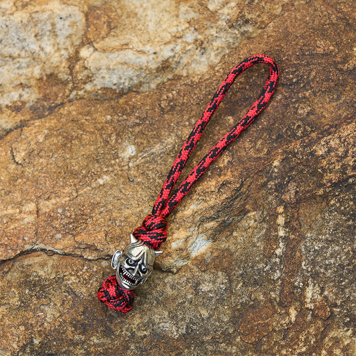 WorldNorse Macabre Charm Dual Tone Braided Keychain - Style#J - image 12