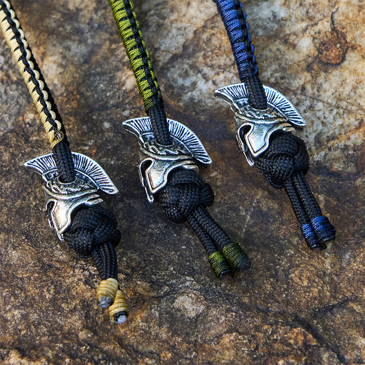 WorldNorse Viking Helm Talisman Braided Keychain - image 8