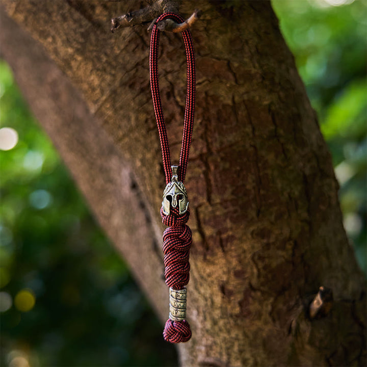 WorldNorse Rune Shaft Talisman Multihue Braided Keychain - image 11