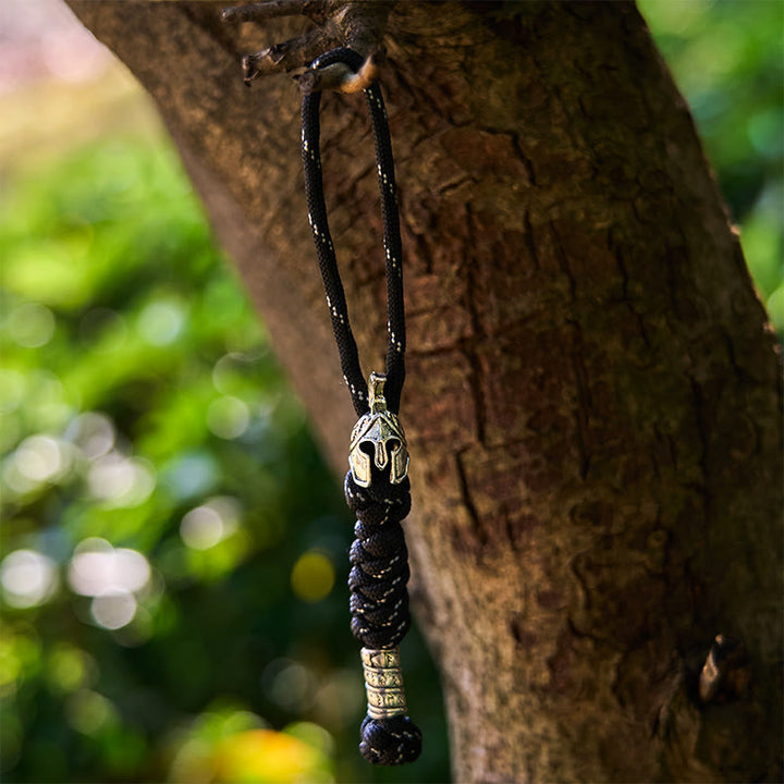 WorldNorse Rune Shaft Talisman Multihue Braided Keychain - image 15