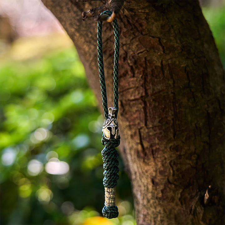 WorldNorse Rune Shaft Talisman Multihue Braided Keychain - image 3