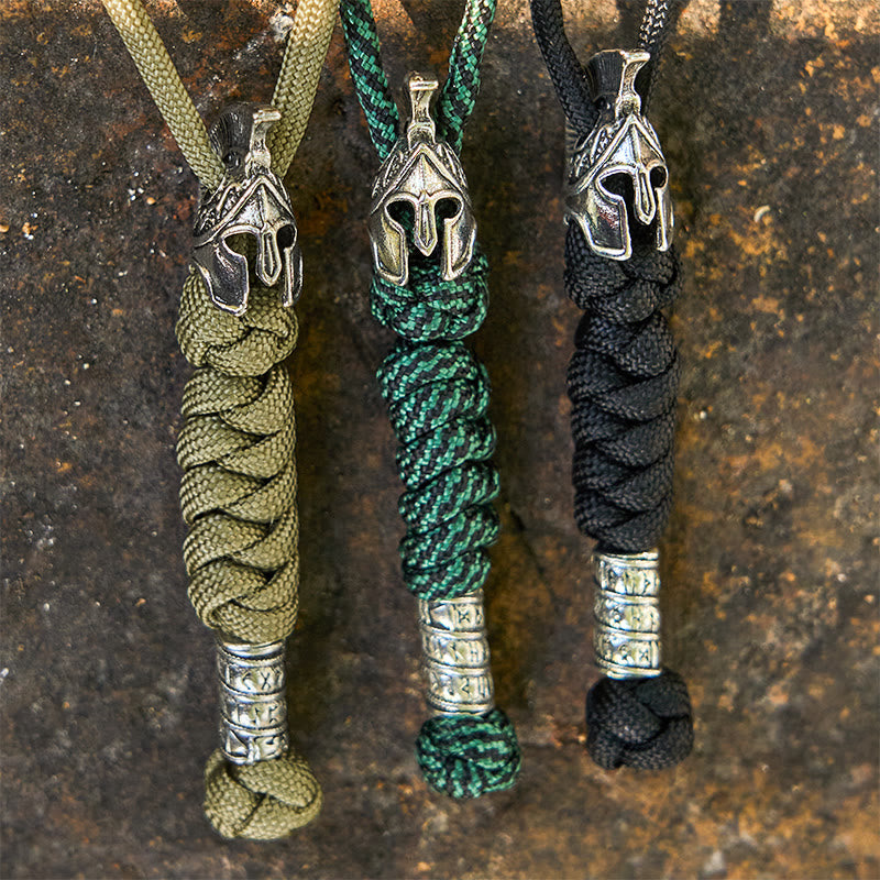 WorldNorse Rune Shaft Talisman Multihue Braided Keychain - image 6