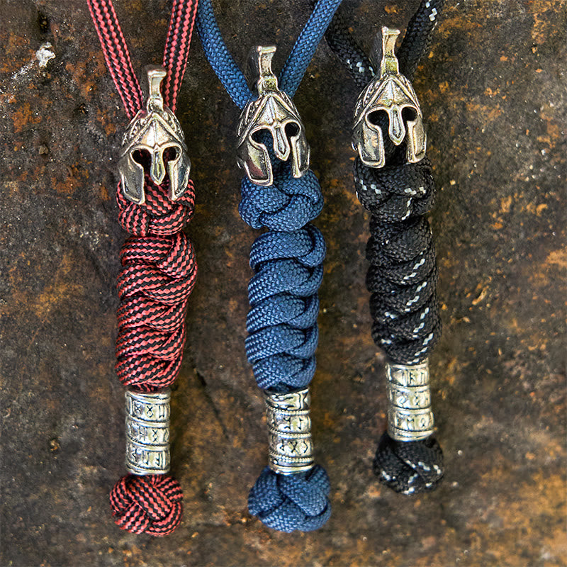 WorldNorse Rune Shaft Talisman Multihue Braided Keychain - image 9