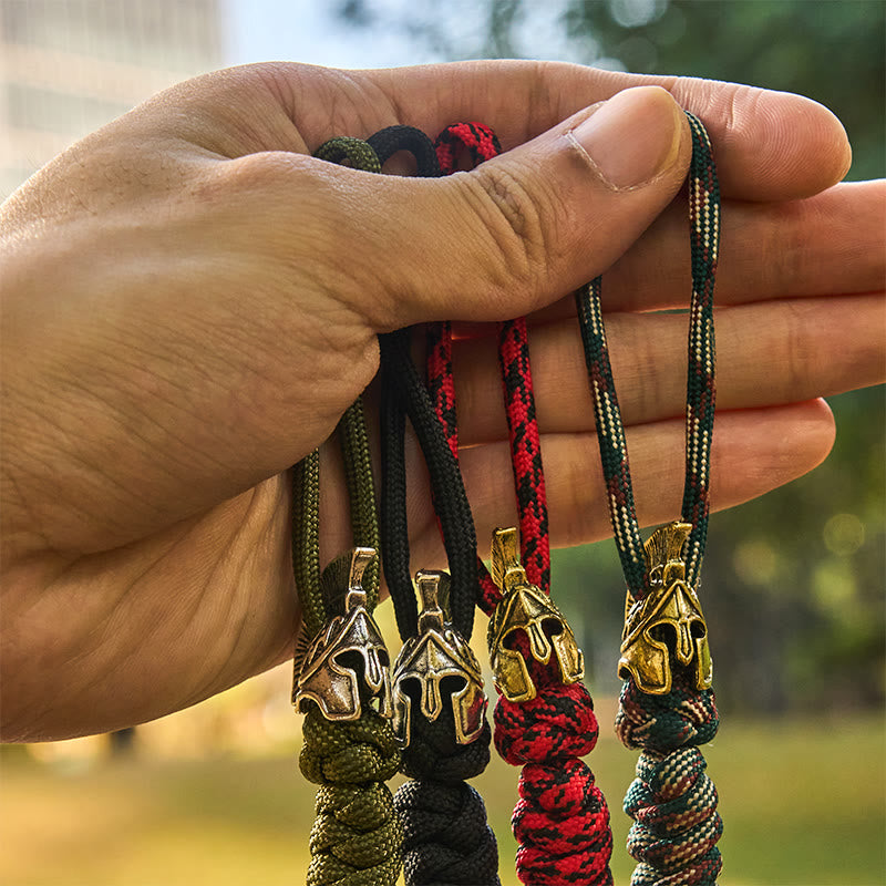 WorldNorse Viking Helm Rune Braided Keychain - image 11