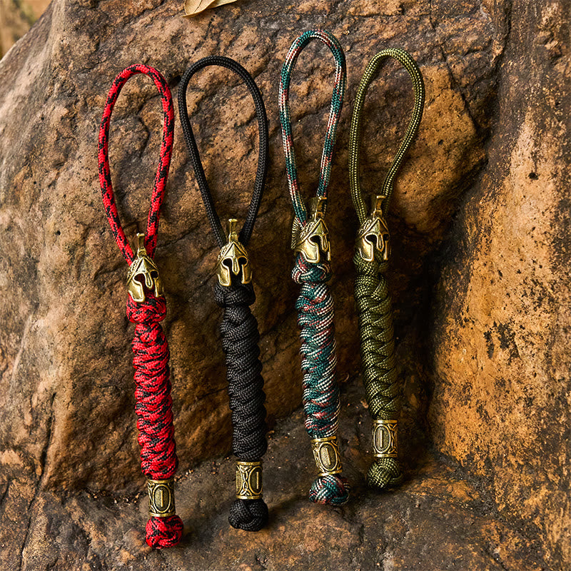 WorldNorse Viking Helm Rune Braided Keychain - image 13