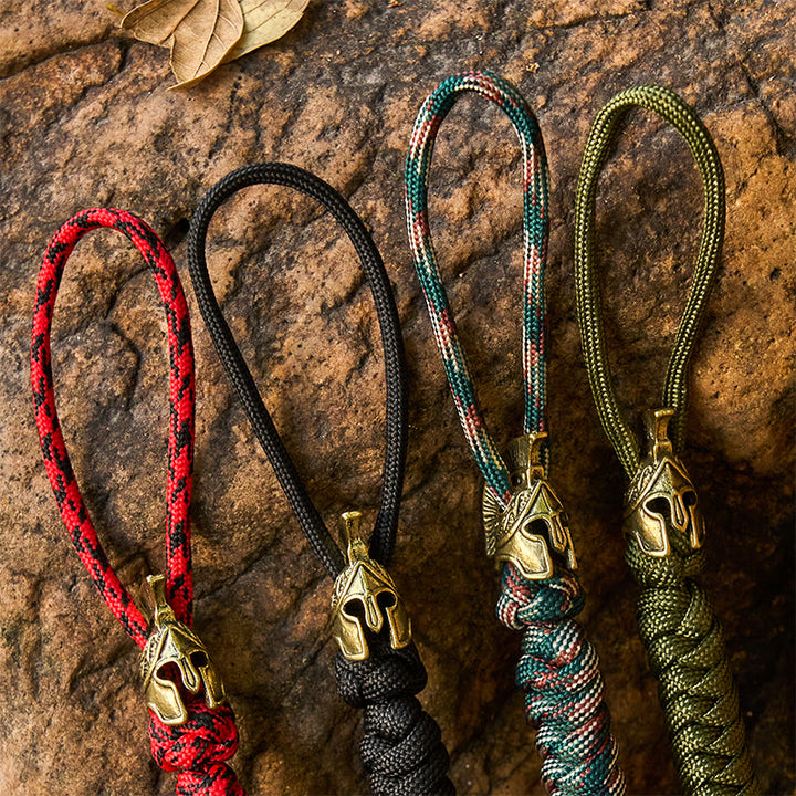 WorldNorse Viking Helm Rune Braided Keychain - image 12