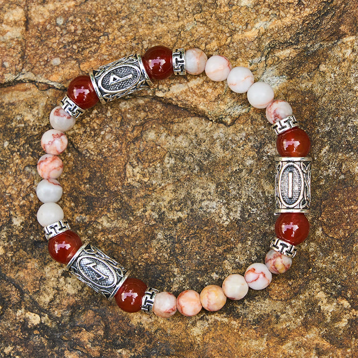 WorldNorse Rune Chromatic Crystal Beaded Bracelet - image 12