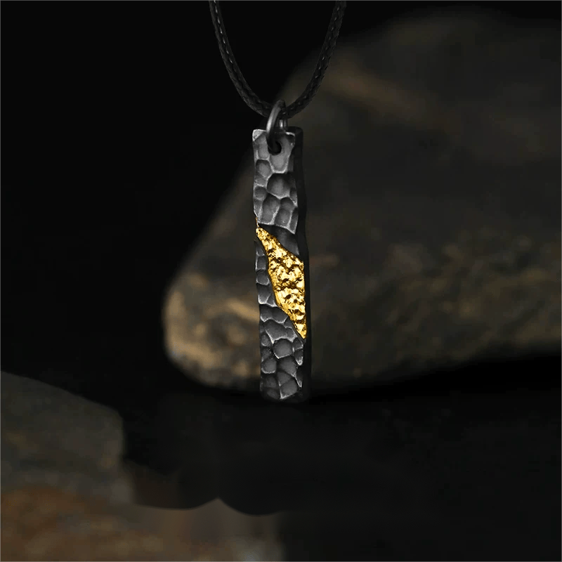 WorldNorse Handcrafted 999 Silver Moonlit Mountain Necklace - image 9