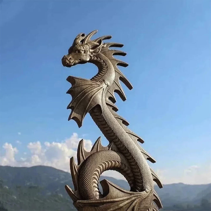 WorldNorse Viking Norse Dragon Resin Wall Decor - image 4
