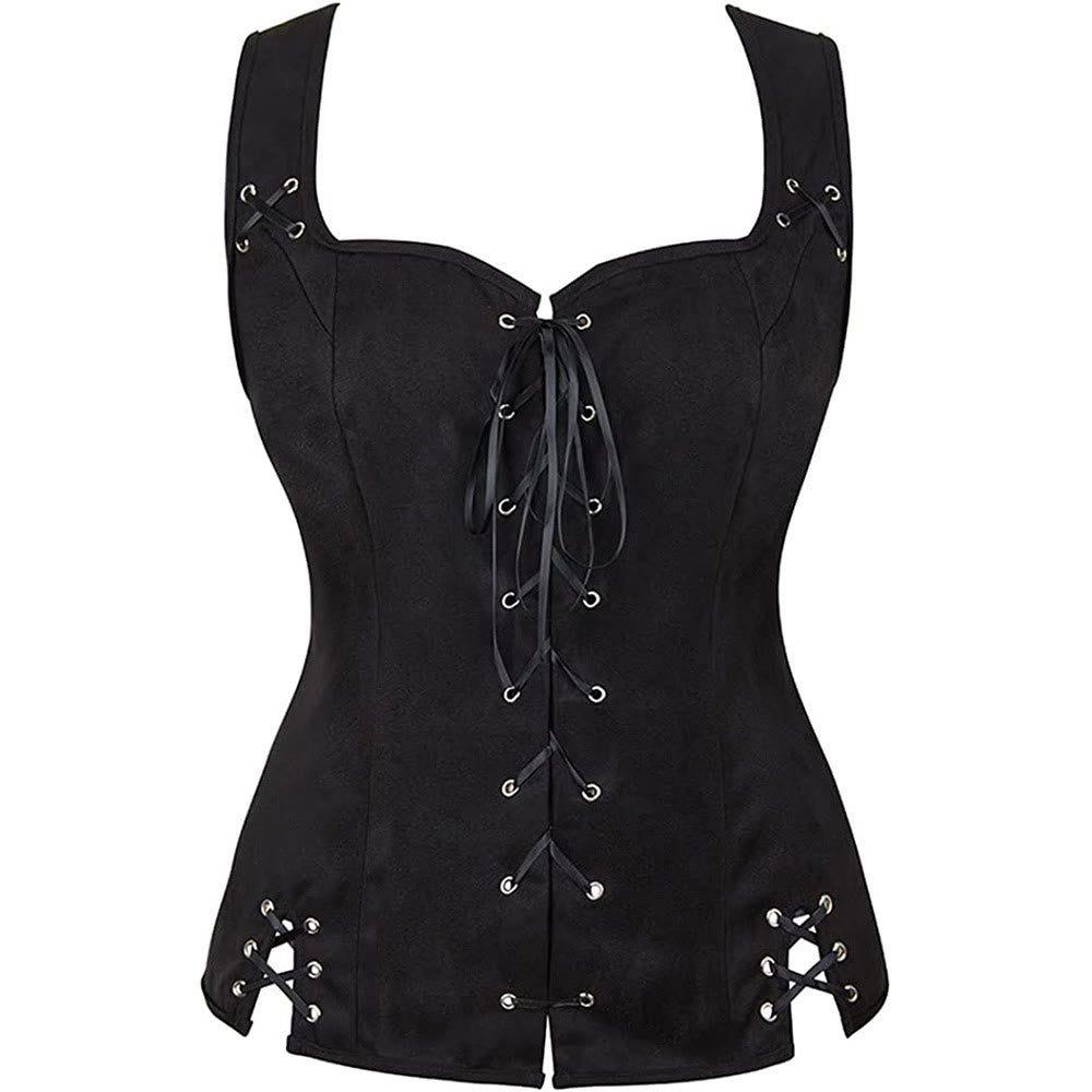 WorldNorse Rune Stitched Tapered Costume Waistcoat - image 4