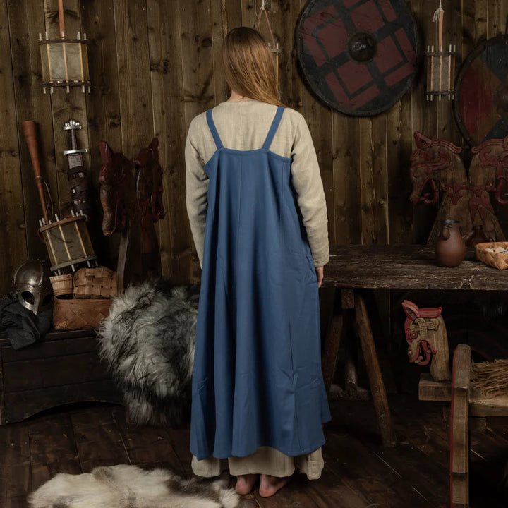 WorldNorse Norse Hearthside Pinafore Gown Apron Dress - image 4