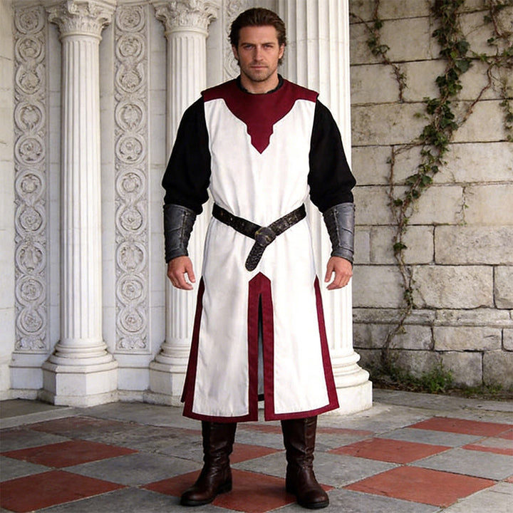 WorldNorse Norse Split Hem Woven Tunic Costume Robe - image 25