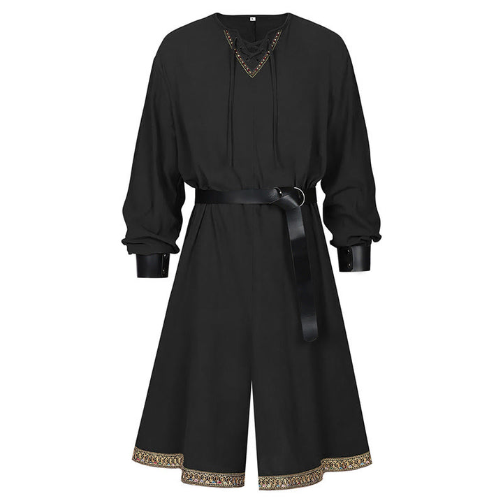WorldNorse Woven Trimmed Tied Costume Robe - image 7