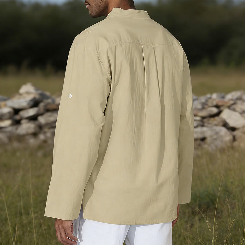 WorldNorse Medieval Crisscross Placket Tunic Costume Shirt - image 15