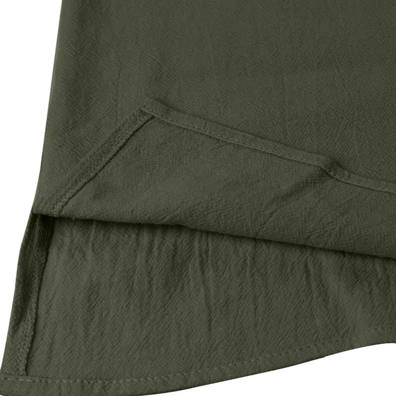WorldNorse Medieval Crisscross Placket Tunic Costume Shirt - image 6