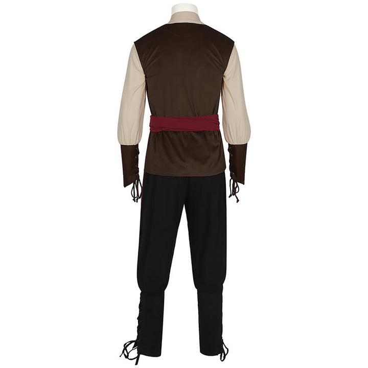 WorldNorse Norse Merchant Sash Tunic Vest Costume Set - image 22