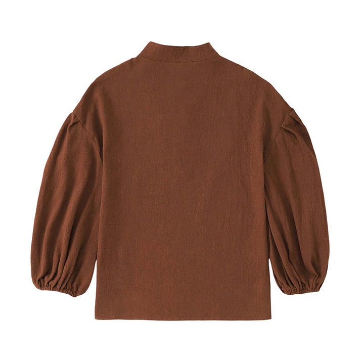 WorldNorse Puffed Sleeve Belted Tunic Costume Shirt - image 7