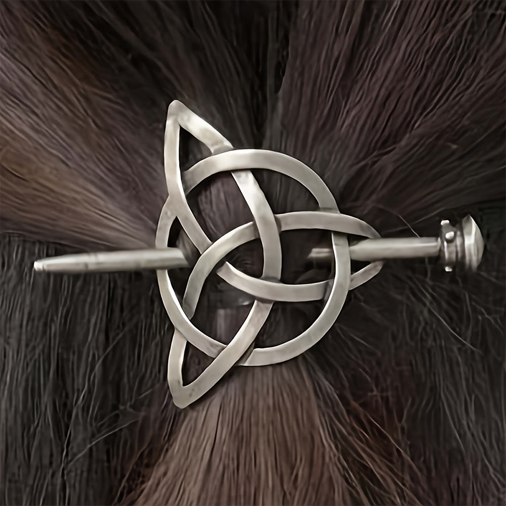 WorldNorse Nordic Vintage Viking Celtic Knot Hairpin - image 1