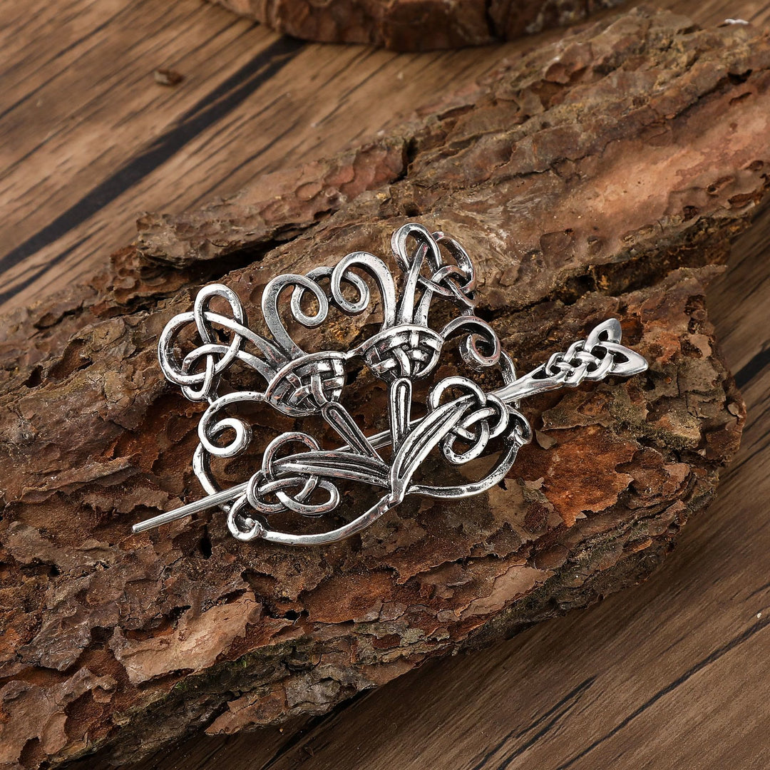 WorldNorse Vintage Celtic Vine Knot Hairpin - Knot - image 2