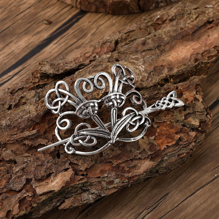 WorldNorse Vintage Celtic Vine Knot Hairpin - Knot - image 2
