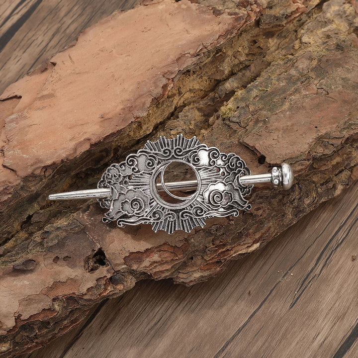 WorldNorse Viking Cloud Crescent Knot Hairpin - Round - image 1