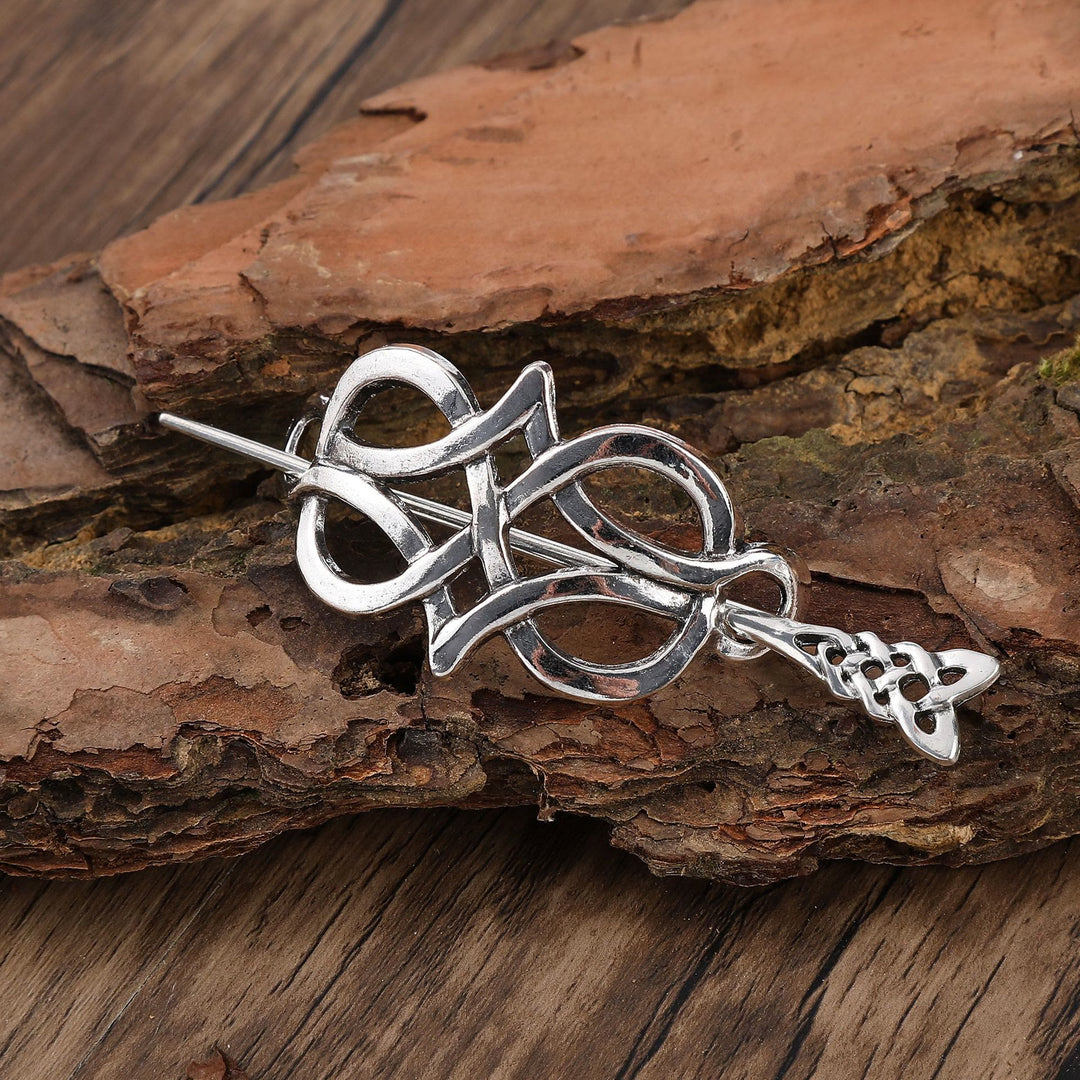WorldNorse Infinity Interlace Knot Hairpin - Knot - image 2