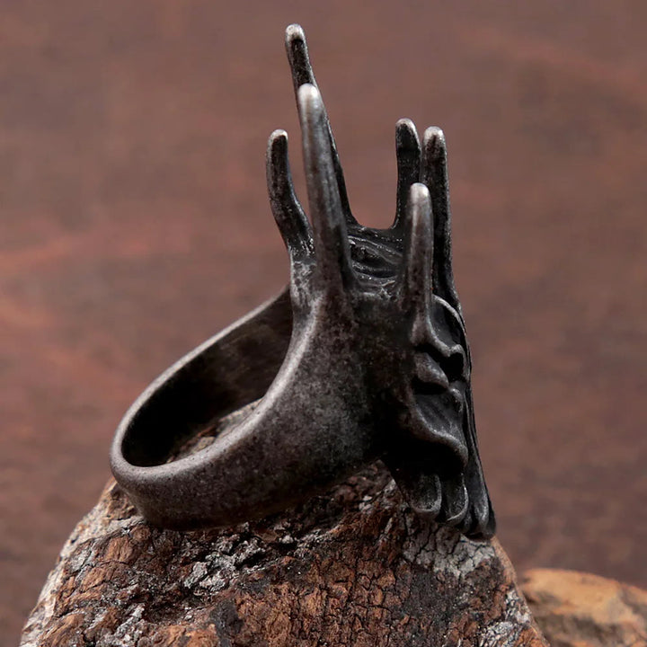 WorldNorse Fallen King Spiked Crown Ring - image 5