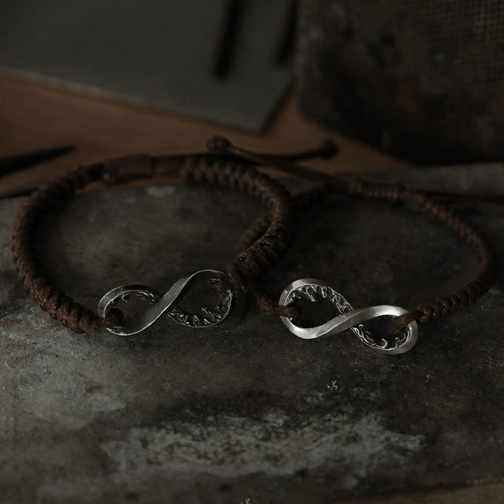 WorldNorse Handcrafted 999 Silver Infinity Knot Bracelet - image 5