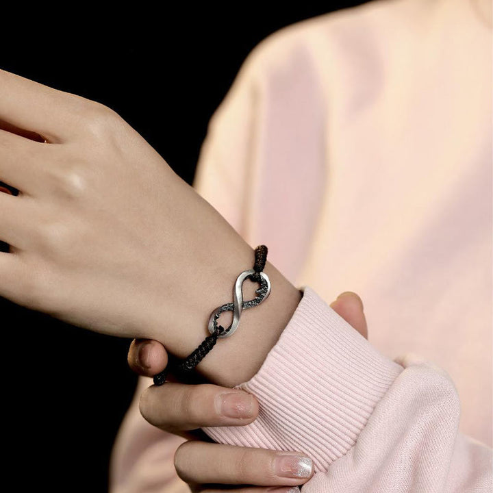 WorldNorse Handcrafted 999 Silver Infinity Knot Bracelet - image 12