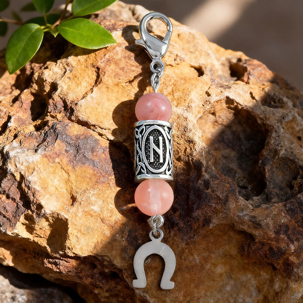 WorldNorse Nordic Rune Talisman Bead Keychain - G - image 7
