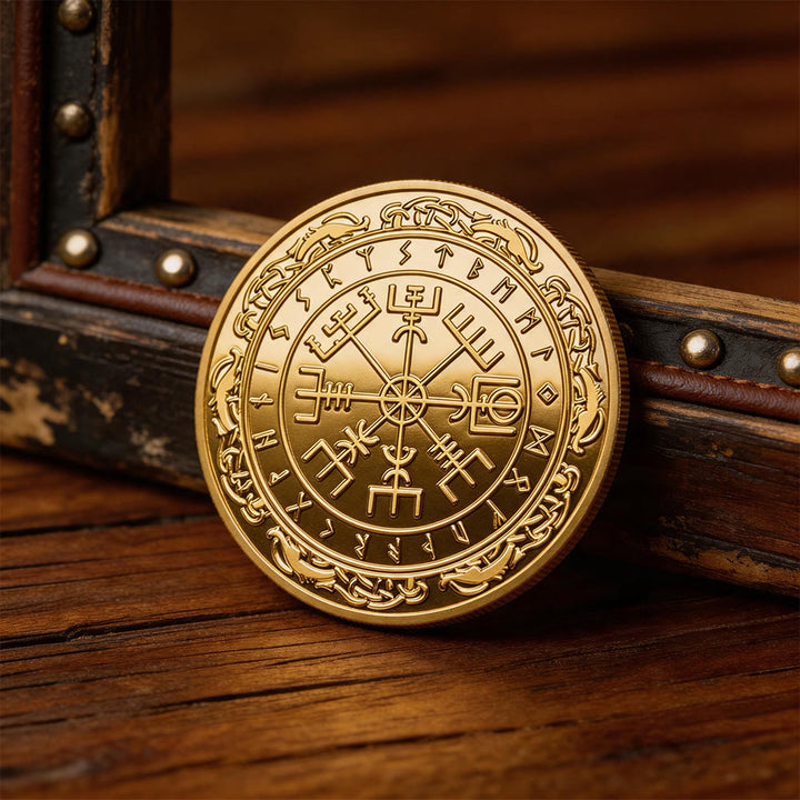WorldNorse Double-sided Viking Lucky Commemorative Coin - image 1