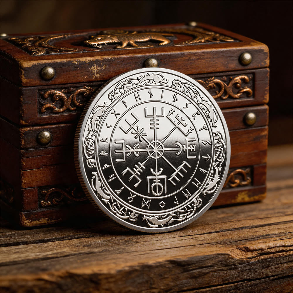 WorldNorse Double-sided Viking Lucky Commemorative Coin - image 5