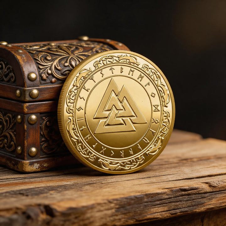 WorldNorse Double-sided Viking Lucky Commemorative Coin - image 7