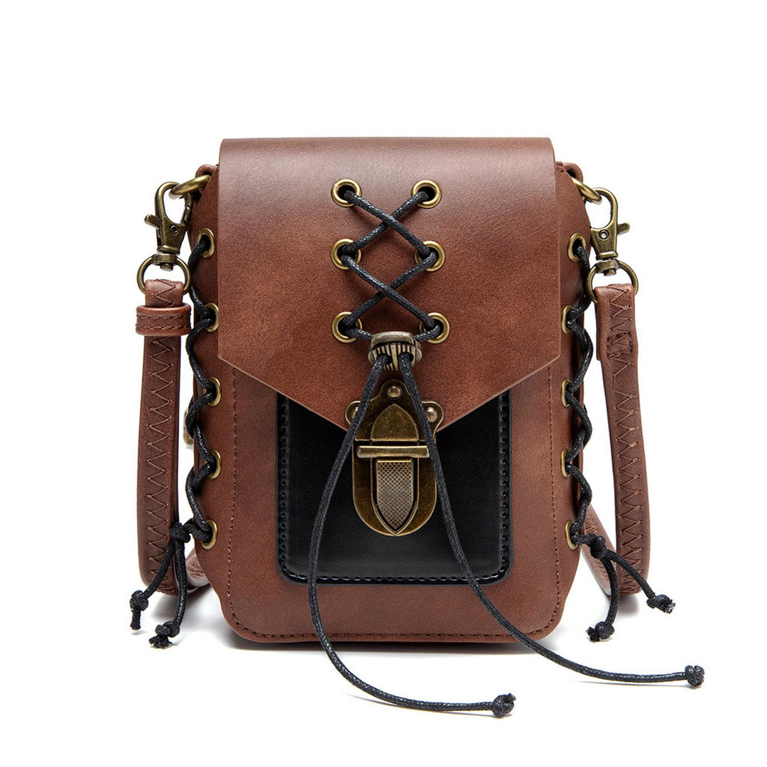 WorldNorse Vintage Laced Buckle Crossbody Pouch Bag  - image 2