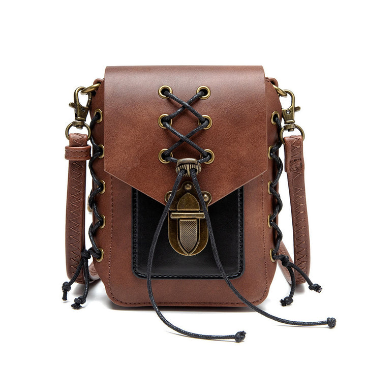 WorldNorse Vintage Laced Buckle Crossbody Pouch Bag  - image 2