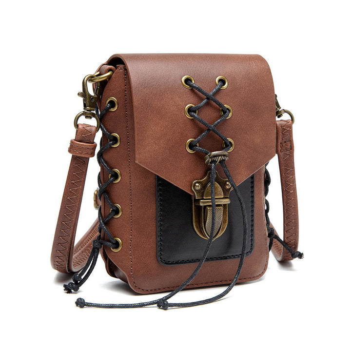 WorldNorse Vintage Laced Buckle Crossbody Pouch Bag  - image 3