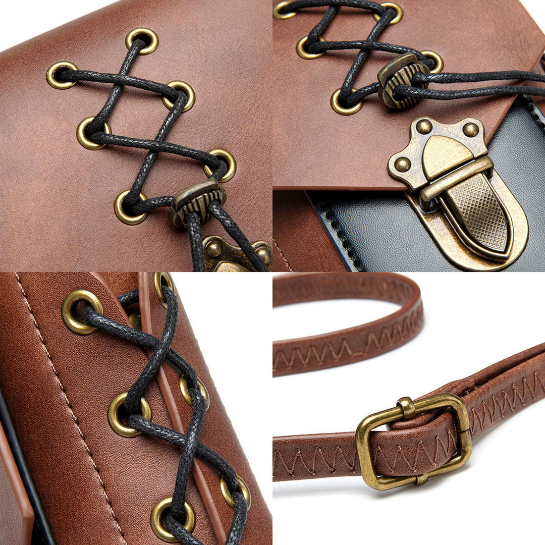 WorldNorse Vintage Laced Buckle Crossbody Pouch Bag  - image 7