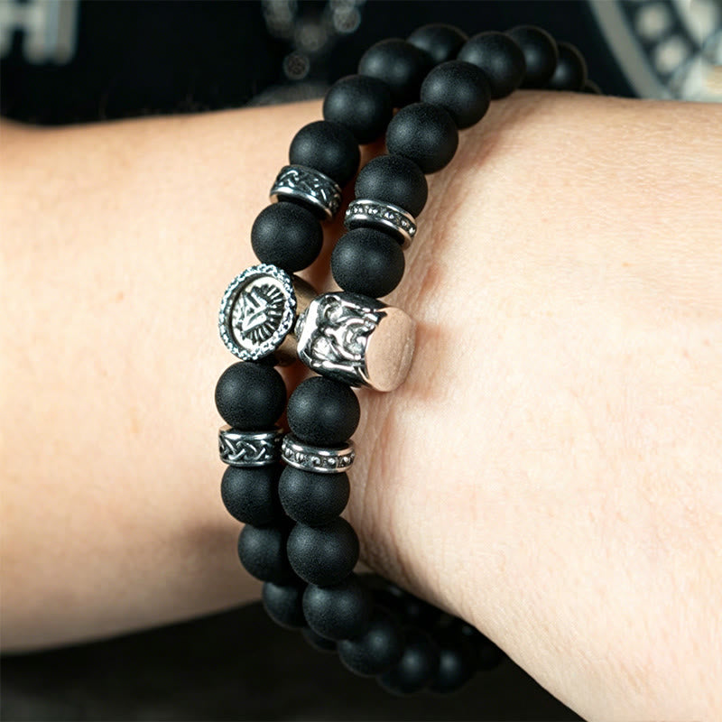WorldNorse Odin Valknut Warrior Bracelet - image 11