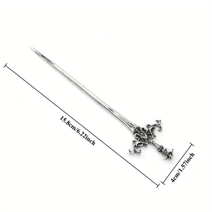 WorldNorse Crescent Viking Sword Hairpin - image 8