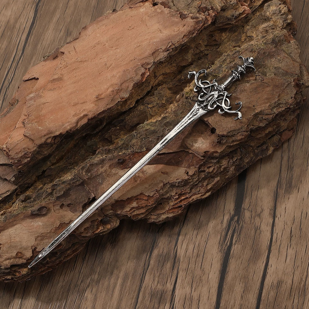 WorldNorse Crescent Viking Sword Hairpin - image 6