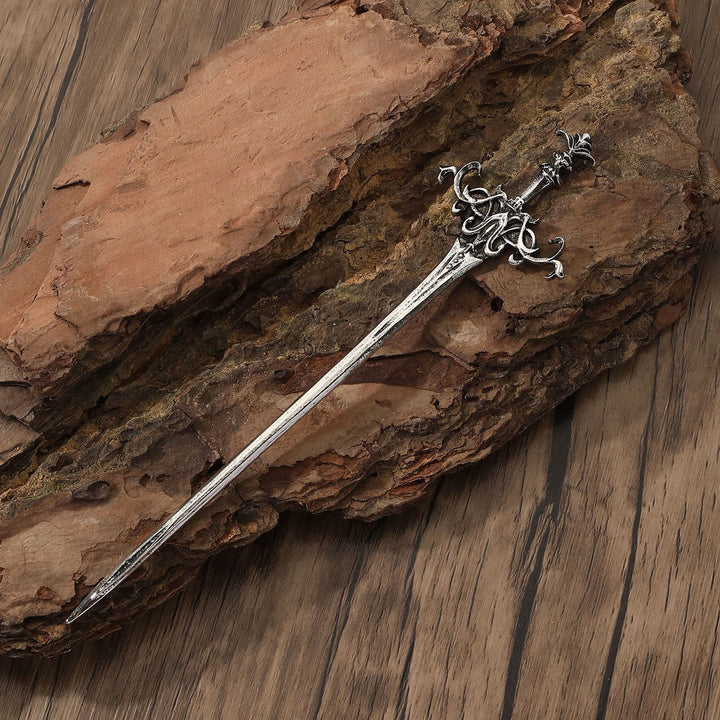 WorldNorse Crescent Viking Sword Hairpin - image 6