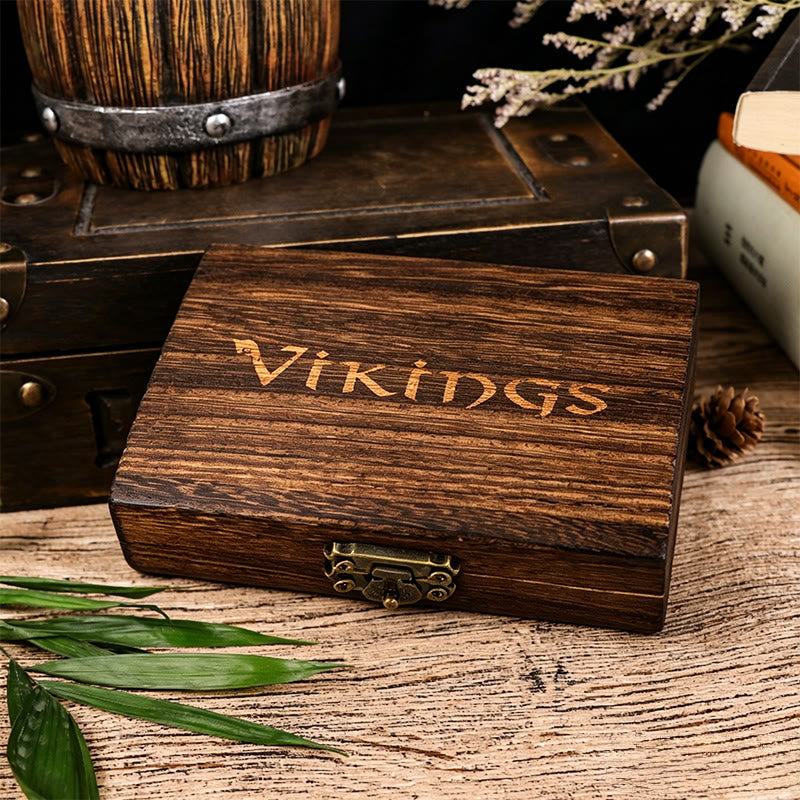 WorldNorse Vintage Metal Clasp Viking Jewelry Box - Bracelet box with logo - image 0