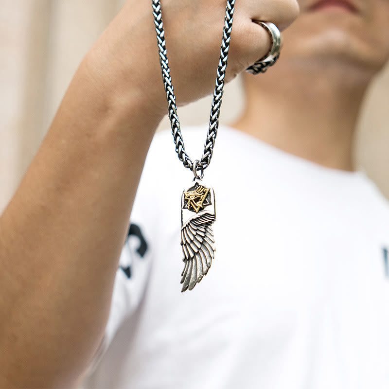 WorldNorse Eye of Horus Wing Necklace - image 4