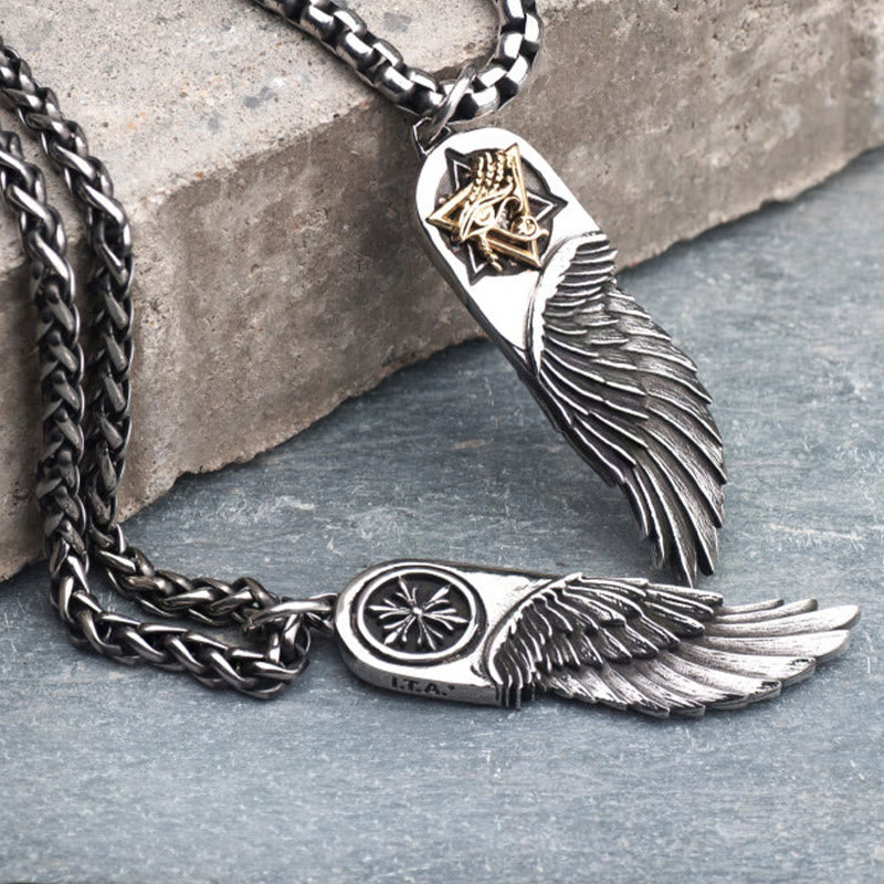 WorldNorse Eye of Horus Wing Necklace - image 6