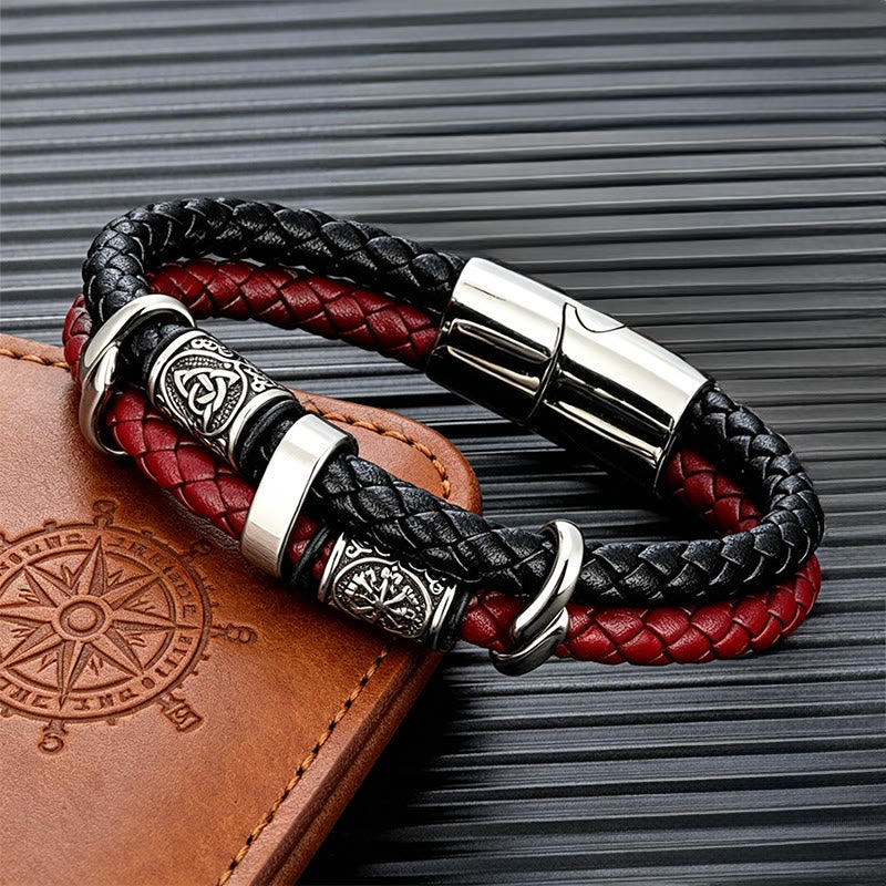 WorldNorse Celtic Knot Viking Compass Bracelet - image 4
