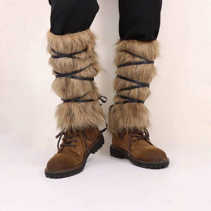 WorldNorse Medieval Viking 2-Piece Costume Set  - Ankle Sleeves - 3XL - image 15