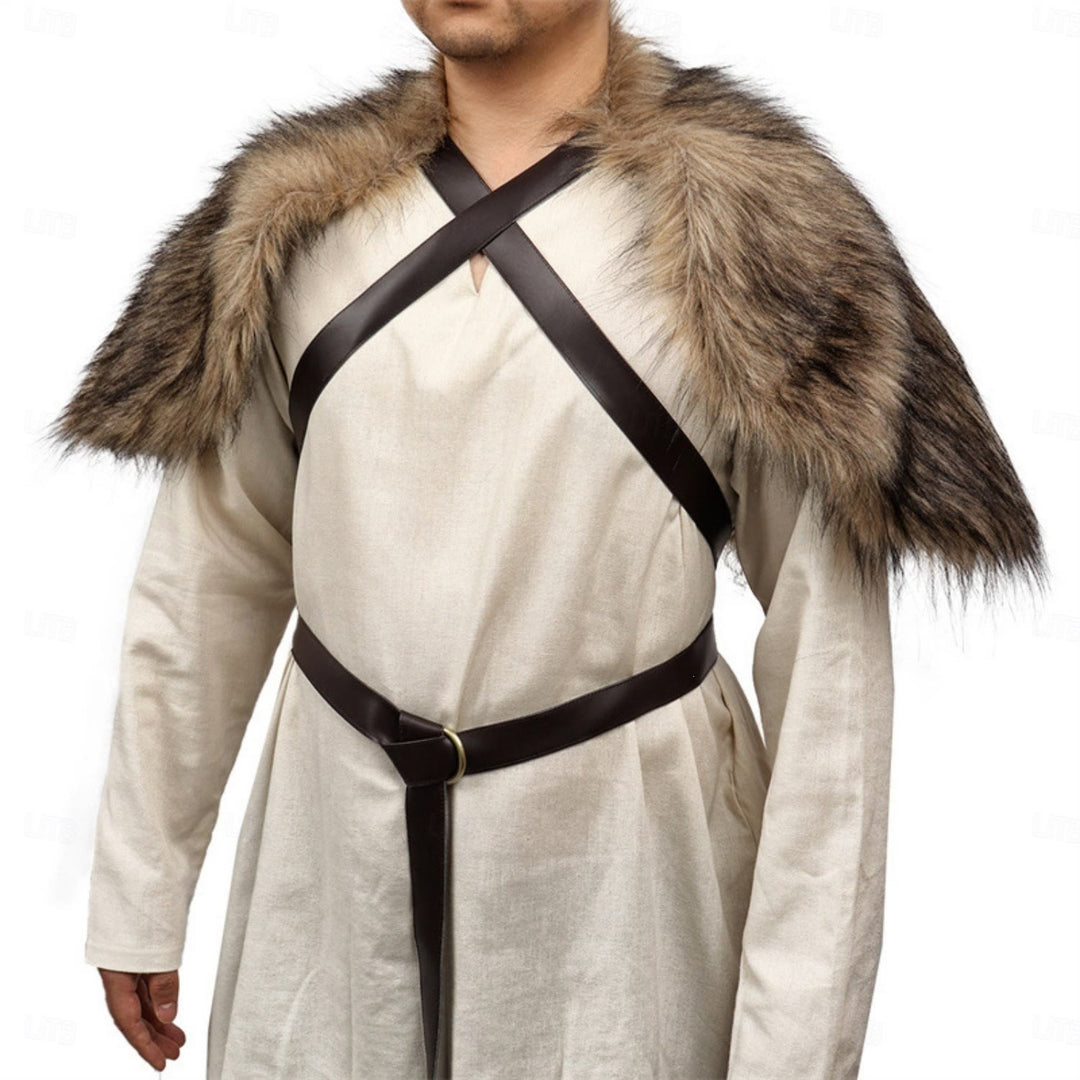 WorldNorse Medieval Viking 2-Piece Costume Set  - Shawl Set - 3XL - image 16